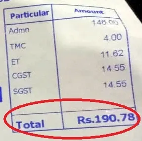 9 Rupees Accounts ..” - Theater Dillumullu!